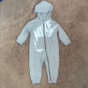 Nike  zip up with a hood